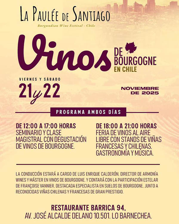 Segunda edicin de La Paule de Santiago con vinos de La Borgoa